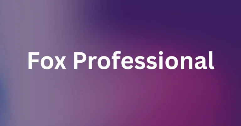 Fox Professional