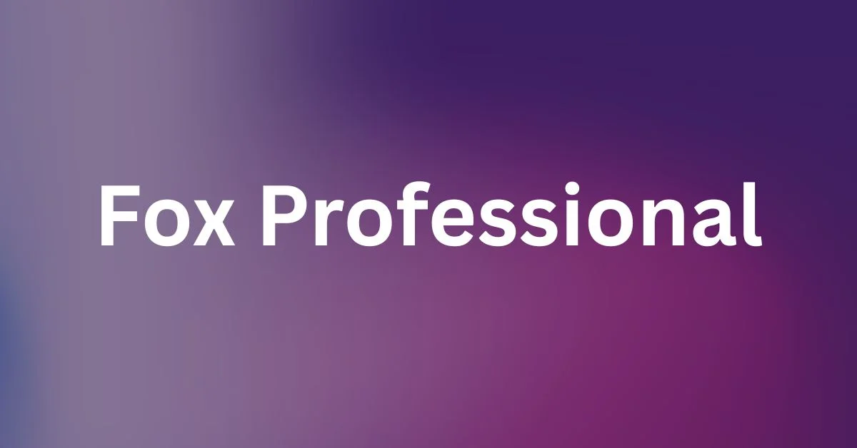 Fox Professional